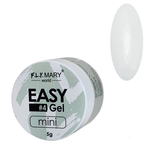 F.L.Y.MARY, Гель EASY Gel 04 mini (молочный камуфляж воздушный), 5g
