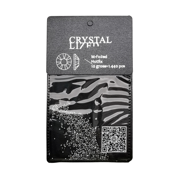 X&D, Хрустальная крошка, серебро (1440 шт)