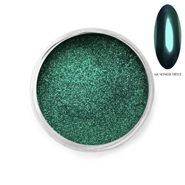 Втирка Металлик Малахит