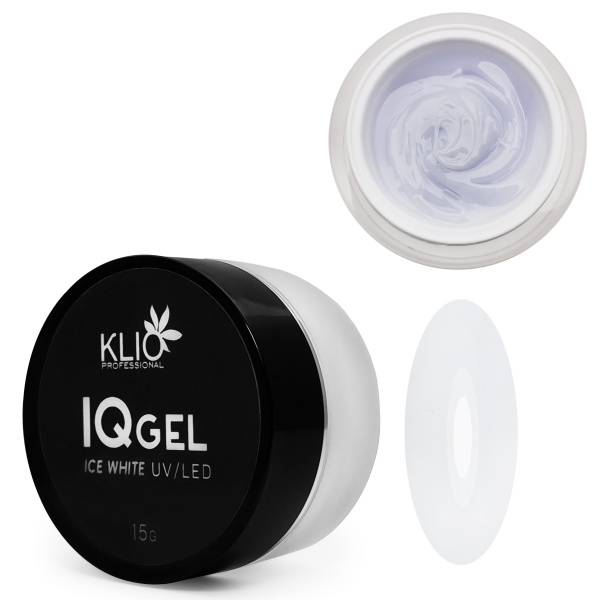 KLIO, Гель IQ Ice White, 15g