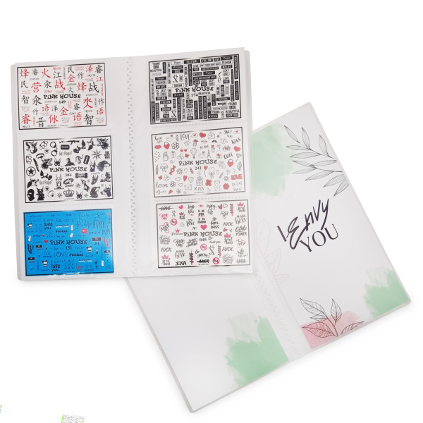 ENVY, Альбом для слайдеров Nature (84 шт)