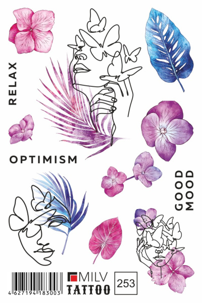 MILV, Переводные татуировки 253