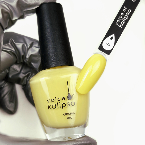 Voice of Kalipso, Стойкий лак Classic Lac № 6, 15 мл 