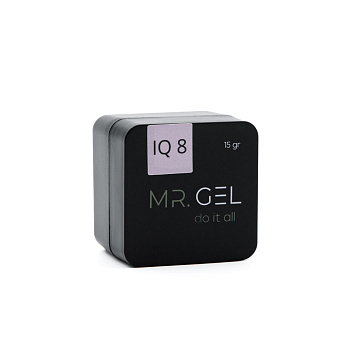 Mr.Gel, Гель для наращивания и укрепления ногтей IQ gel № 8, 15 мл