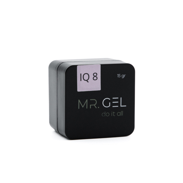 Mr.Gel, Гель для наращивания и укрепления ногтей IQ gel № 8, 15 мл