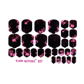 Pink House, Пленка для педикюра 27