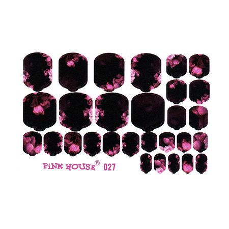 Pink House, Пленка для педикюра 27
