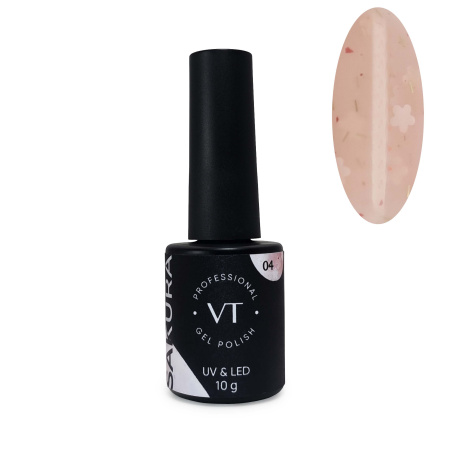 Velvet, Гель-лак Sakura 04, 10 мл