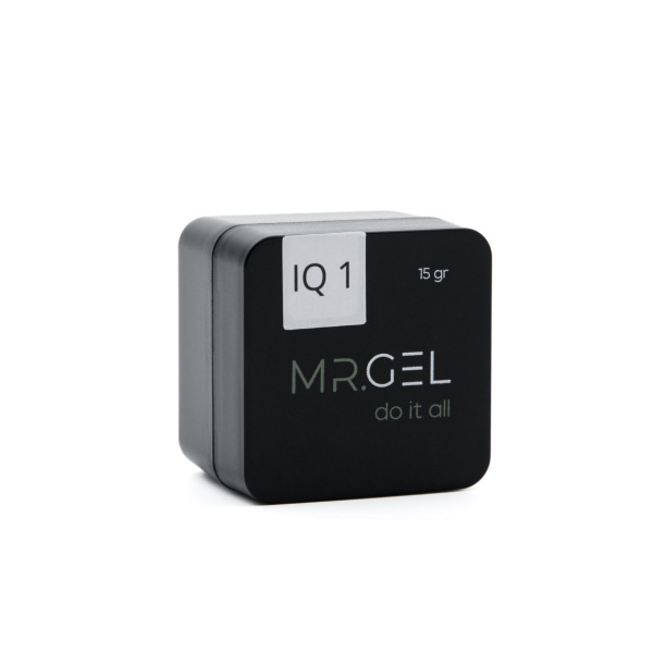 Mr.Gel, Гель для наращивания и укрепления ногтей IQ gel № 1, 15 мл