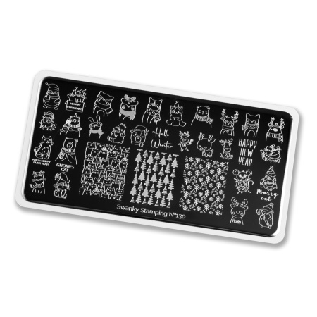 Swanky, Пластина для стемпинга 130