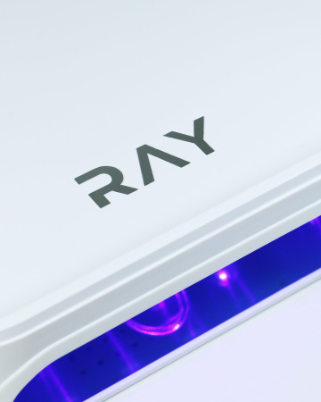 Лампа для сушки ногтей RAY BASIC, белая