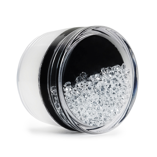 Pink House, Штамп для стемпинга A030 маленький со стразами (черный)