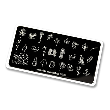 Swanky, Пластина для стемпинга 036