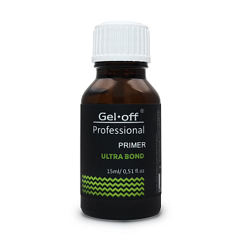 GEL-OFF, Праймер бескислотный Professional ULTRABOND (с липкостью), 15 мл