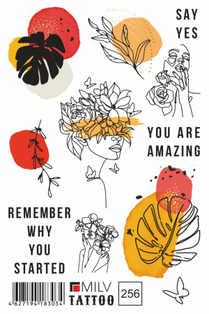 MILV, Переводные татуировки 256