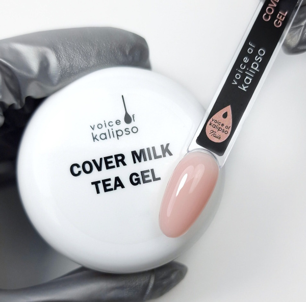 Voice of Kalipso, Гель для наращивания Cover Milk Tea, 15 мл