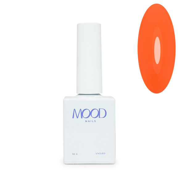 MOODnail, Гель-лак Neon Orange, 10g