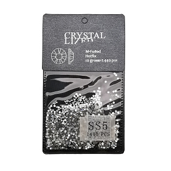 Стразы SS5, серебро (1440 шт)