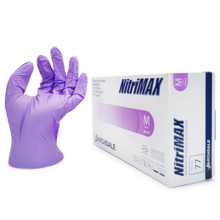 Nitrimax, Перчатки р. M сиреневые