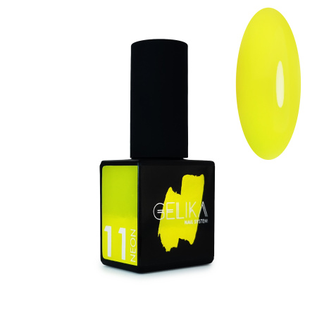 Gelika, Гель-лак Neon 11, 9ml