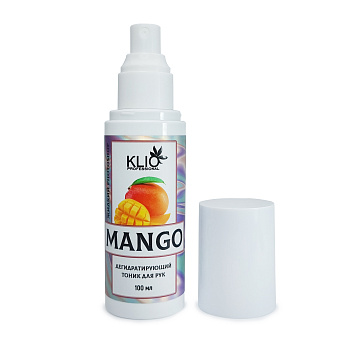 KLIO, Тоник дегидратирующий для рук Mango, 100 мл