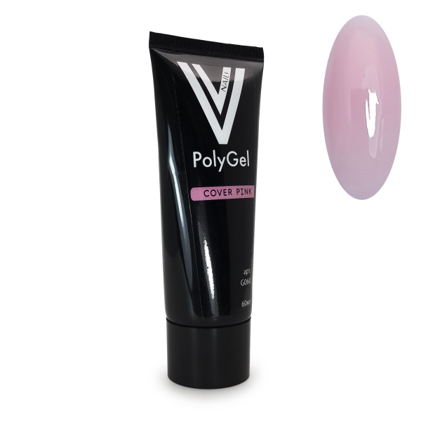 Vogue nails, Полигель COVER PINK, 60 мл