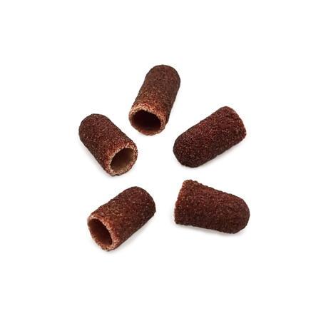 ruNail, Колпачок абразивный 5/11 (мм) 120 грит (5 шт)