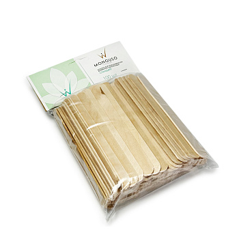 Шпатели деревянный одноразовые Стандарт Italwax, 100 шт