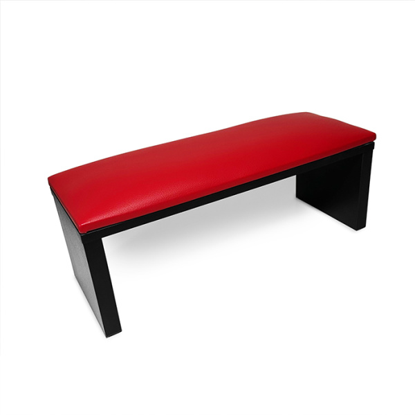 Подставка для рук Прямая малая (красная, черный корпус)