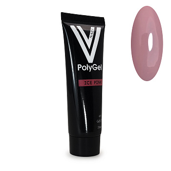 Vogue nails, Полигель ICE PINK, 20 мл