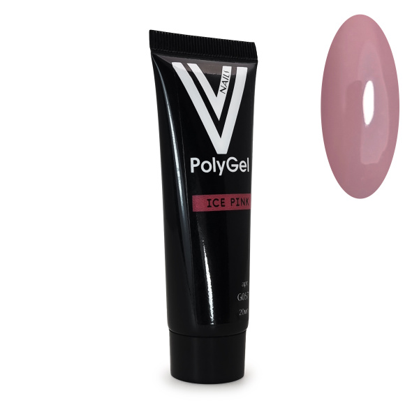 Vogue nails, Полигель ICE PINK, 20 мл