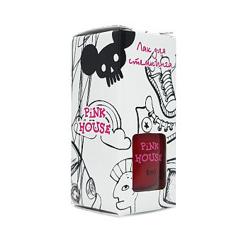 Pink House, Лак для стемпинга 05 (красный), 6 мл