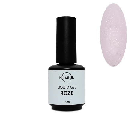 Black Professional, Гель Liquid Roze, 15 мл