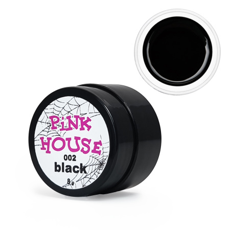 Pink House, Гель-паутинка 02 черный