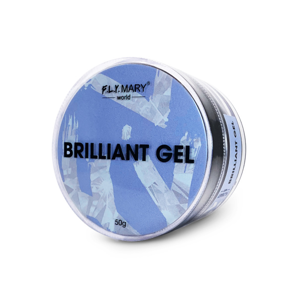 F.L.Y.MARY, Гель-желе Soft Jelly Brilliant (воздушный желеобразный самовыравнивающийся), 50g