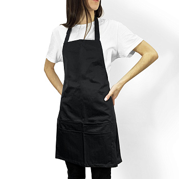 Pink House, Фартук черный (короткий)