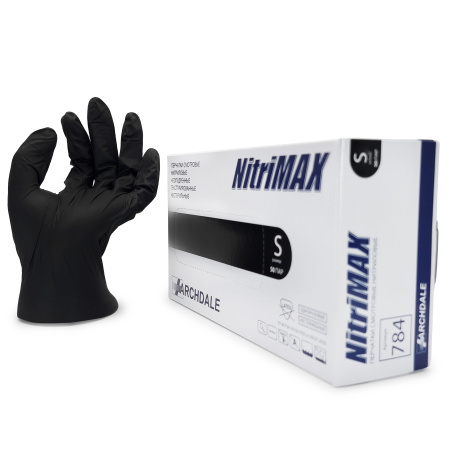 Nitrimax, Перчатки р. S (черные)