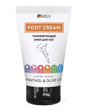 MILV, Тонизирующий крем для ног, 150 мл