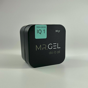 Mr.Gel, Гель для наращивания и укрепления ногтей Fresh Mood IQ gel № 1, 15 мл
