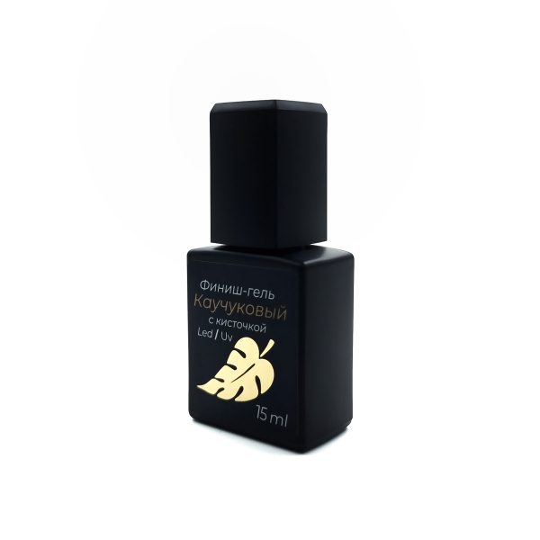 ОПЦИЯ, Финиш-гель каучуковый с кисточкой, 15 мл