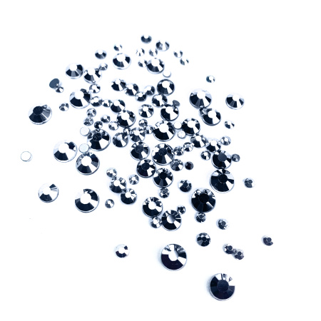 Стразы Микс Серебряные (720 штук)