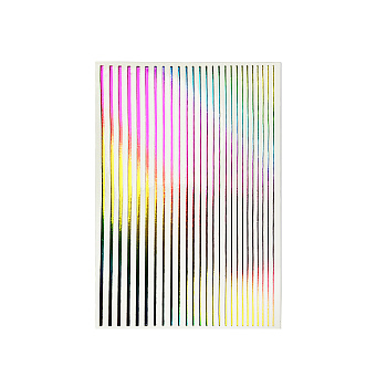 Полоски эластичные Градиент Металл