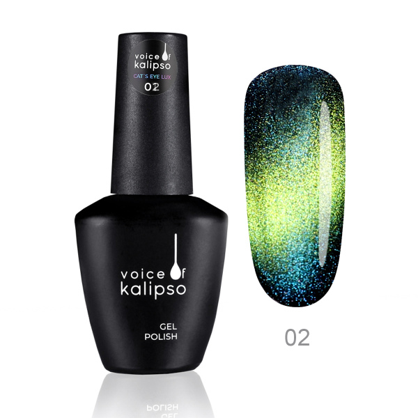 Voice of Kalipso, Гель-лак Cat’s Eye Lux 02, 10 мл