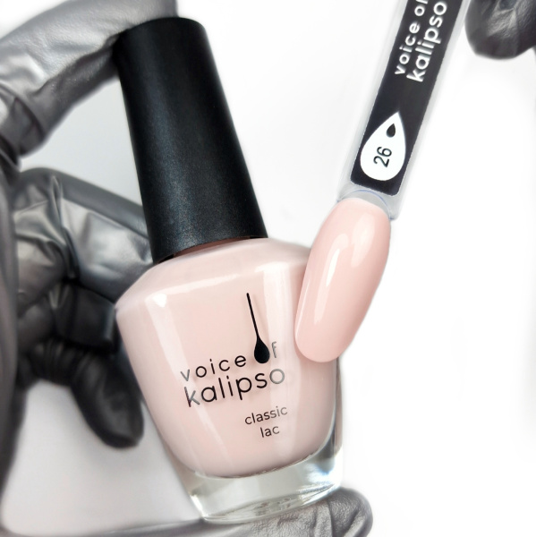 Voice of Kalipso, Стойкий лак Classic Lac № 26, 15 мл 