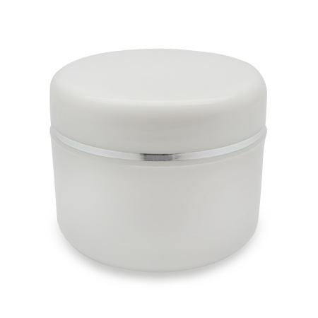 Irisk, Банка белая пластиковая с серебряной полоской, 50 мл