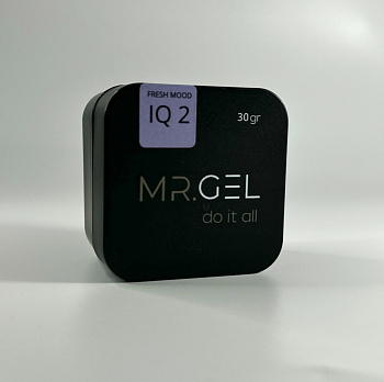 Mr.Gel, Гель для наращивания и укрепления ногтей Fresh Mood IQ gel № 2, 15 мл