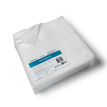 Салфетка Cotto 20*20 (сетка текстура) белый 100 штук