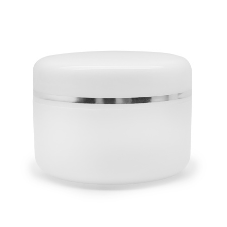 Irisk, Банка белая пластиковая с серебряной полоской, 30 мл