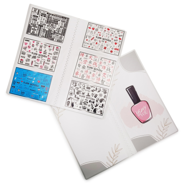 ENVY, Альбом для слайдеров Pink (84 шт)