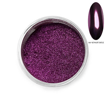 Втирка Металлик Малиновый